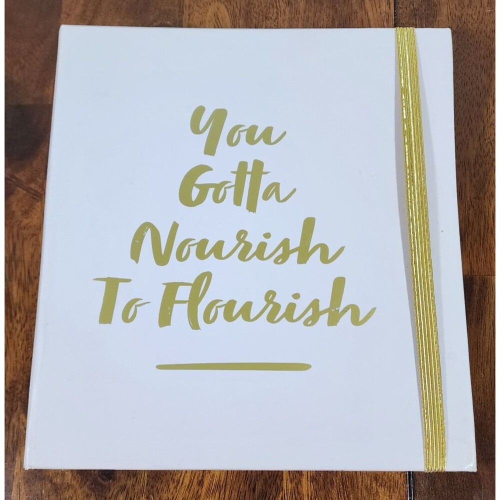 Mindfulness Planner You Got to Nourish Flourish Self Care Food Diary Diet